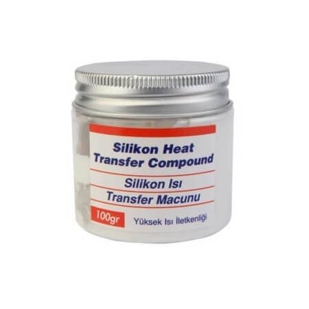 BEYAZ TERMAL MACUN 100GR ISI TRANSFER SİLİKONU 100GR BEYAZ - 1
