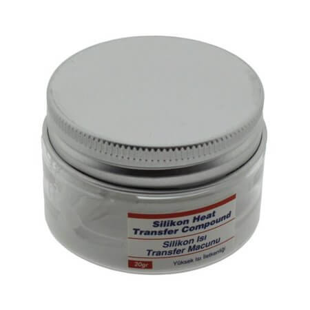 BEYAZ TERMAL MACUN 20GR ISI TRANSFER SİLİKONU 20GR BEYAZ - 1