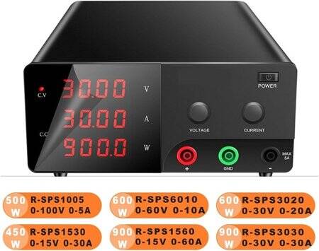 Beyaz WPS305B 30V 5A DC Ayarlı Güç Kaynağı 110V US Fişli - 2