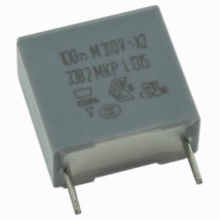 BFC233820104 CAP.FILM 100NF 630VDC 20% RADIAL VISHAY - 1