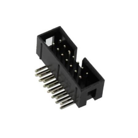 BH-2X7-R CONN. BOX HEADER 14PIN(2x7) THT R/A MALE H:9.00MM - 1
