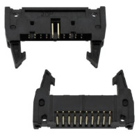 BHL-2X10-2.54-R BOX HEADER LOCKED 20PIN(2X10) THT R/A L.D:7.90MM - 1
