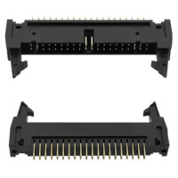 BHL-2X20-2.54-S BOX HEADER LOCKED 40PIN(2x20) THT V/T L.D:7.90MM - 1