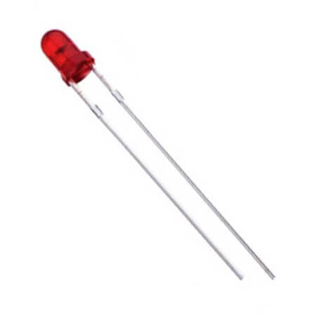BL-B4541K LED 3MM RED RED/DIFFUSED - 1