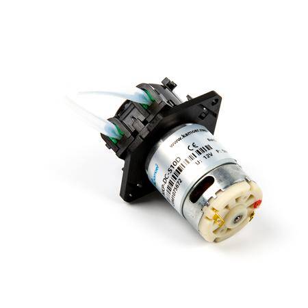 Black 12V Silicone Tube Liquid Pump ID:3mm-OD:5mm- 19-100 mL/Min. - 7