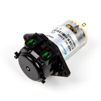 Black 12V Silicone Tube Liquid Pump ID:3mm-OD:5mm- 19-100 mL/Min. - 12