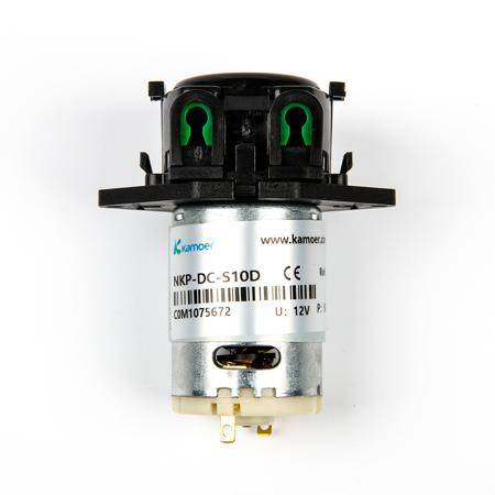 Black 12V Silicone Tube Liquid Pump ID:3mm-OD:5mm- 19-100 mL/Min. - 13