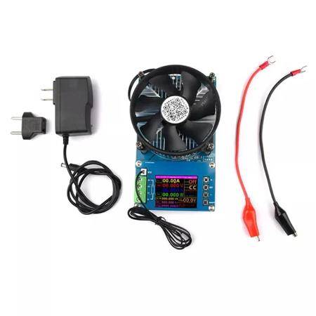 Black 2-4 Inch 150W DC USB Tester Electronic Load Battery Tester Discharge Charge Power Meter Supply DetecTor Meter - 3
