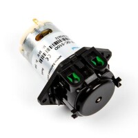 Black 24V Silicone Tube Liquid Pump ID:3mm-OD:5mm- 19-100 mL/Min. - 10