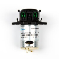 Black 24V Silicone Tube Liquid Pump ID:3mm-OD:5mm- 19-100 mL/Min. - 12