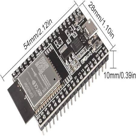 Black DIY Kit Electronic ESP32-DEVKITC Core Board - ESP32 Development Doard ESP32-WROOM-32D For Arduino - ESP32-WROOM-32D - 5