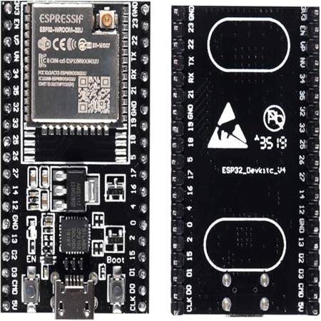 Black DIY Kit Electronic ESP32-DEVKITC Core Board - ESP32 Development Doard ESP32-WROVER-E - ESP32-WROVER-E - 4