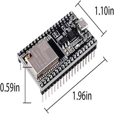 Black DIY Kit Electronic ESP32-DEVKITC Core Board - ESP32 Development Doard ESP32-WROVER-E - ESP32-WROVER-E - 5