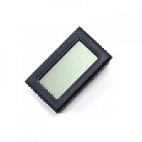 Black FY-11 Mini Digital LCD Environment DIY Thermometer With Battery - 3