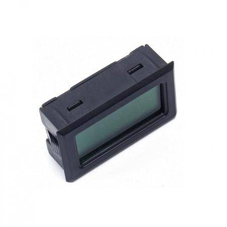 Black FY-11 Mini Digital LCD Environment DIY Thermometer With Battery - 4