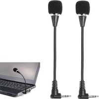 Black High Quality Mini 3.5mm Microphone - 1