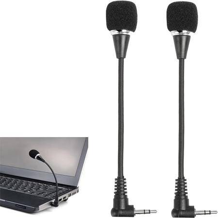 Black High Quality Mini 3.5mm Microphone - 1