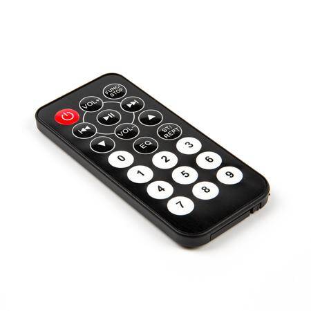 Black IR Remote Control With Battery - 1