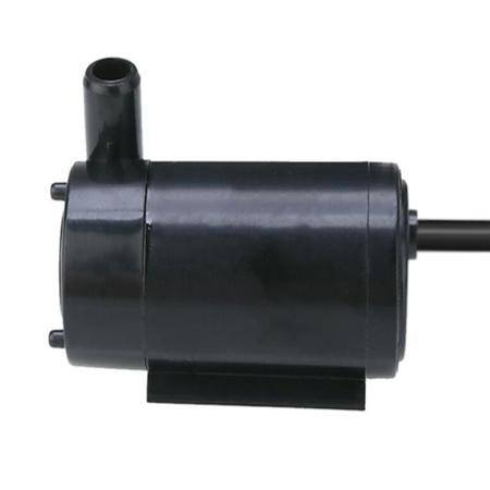 Black Mute Sounds Mini Submersible Pump DC 3-5V - 3