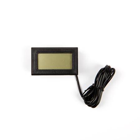 Black TPM-10 LCD Electronic Fish Tank Water Detector Thermometer Aquarium Digital Thermograph With 1 Meter Wire Without Battery - 1