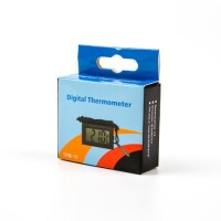Black TPM-10 LCD Electronic Fish Tank Water Detector Thermometer Aquarium Digital Thermograph With 1 Meter Wire Without Battery - 5