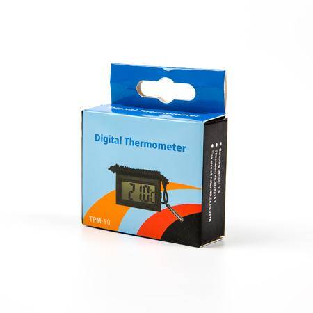 Black TPM-10 LCD Electronic Fish Tank Water Detector Thermometer Aquarium Digital Thermograph With 1 Meter Wire Without Battery - 5