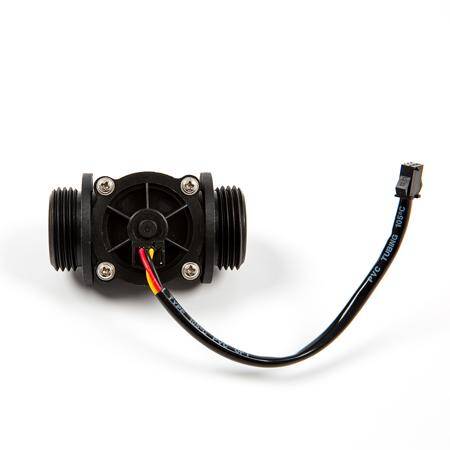 Black Water Flow Sensor (Sea) FS400A Flowmeter G1 1-60L/min 3.5-12V - 1