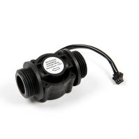 Black Water Flow Sensor (Sea) FS400A Flowmeter G1 1-60L/min 3.5-12V - 2