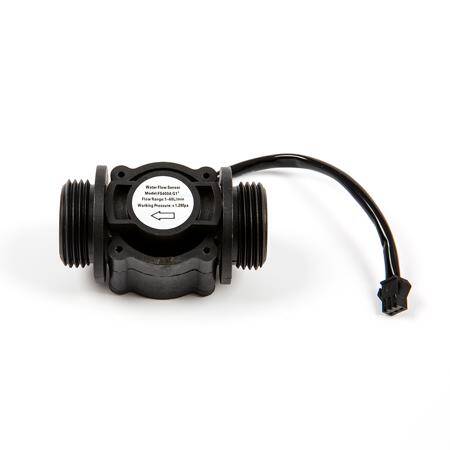 Black Water Flow Sensor (Sea) FS400A Flowmeter G1 1-60L/min 3.5-12V - 3