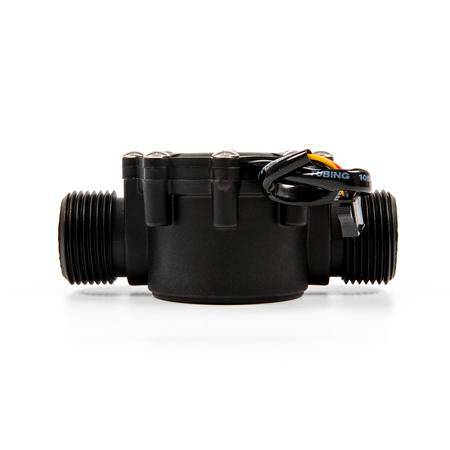 Black Water Flow Sensor (Sea) YF-G1 Flowmeter DN25 2-100L/min 5-24V - 7
