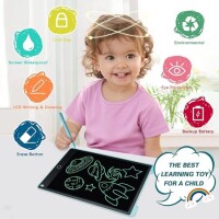 Blue 12 Inch LCD Writing Tablet Digital Drawing Tablet Doodle Board With Battery Size:287x193x10mm - 2