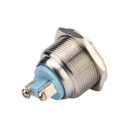Blue 220V 19mm LED Metal Indicator Light - 5