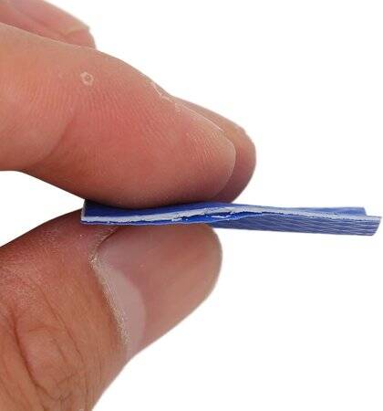 Blue 3-6W High-Conductivity Whole Piece Of Thermal Silica Gel CPU Notebook LED Power Heat Sink Without Thermal Tape Size:10-0x200x400mm - 1