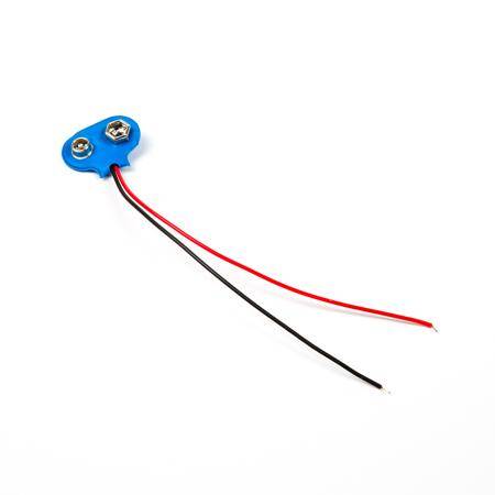Blue 9V Battery Connector Length:10cm - 2