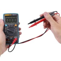 Blue ANENG AN8002 Multimeter 6000 Counts Back Light AC/DC Ammeter Voltmeter Ohm Frequency Diode Temperature Without Battery - 3