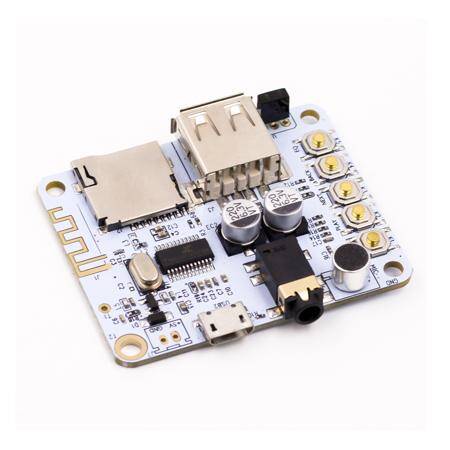 Bluetooth Audio Receiver Board - AUX Car Audio Modification - Lossless Bluetooth Receiver - MP3 Decoder Board (Without Battery) - 4