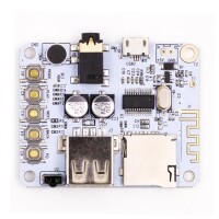 Bluetooth Audio Receiver Board - AUX Car Audio Modification - Lossless Bluetooth Receiver - MP3 Decoder Board (Without Battery) - 5