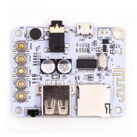 Bluetooth Audio Receiver Board - AUX Car Audio Modification - Lossless Bluetooth Receiver - MP3 Decoder Board (Without Battery) - 5