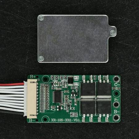 BMS 10S 36V 15A 18650 Li-ion Lithium Battery Charge Protection Board PCB PCM Common Port For Escooter E-Bike Power Bank Charging With 40CM 2.0MM Cable - 3