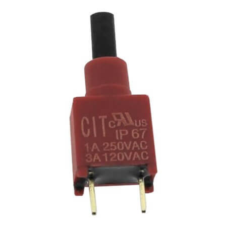 BSP10TCQ SWITCH PUSH BUTTON 3A IP67 SPST-NO - 1