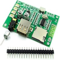 BT201 Çift Modlu 5.0 BT Alıcı Modülü Kayıpsız Ses Güç Amplifikatörü Kartı - 1