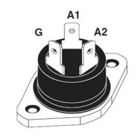BTA40-800B TRIAC MOD.40A 800V ISOLATED SENSITIVITY RD91 - 1
