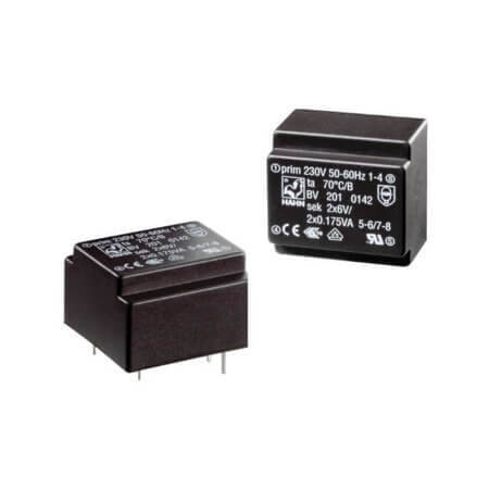 BV 202 0160 TRANSFORMER EI PCB TYPE 230VAC - 1