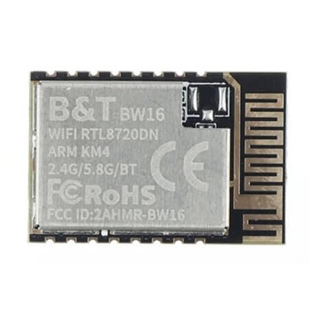 BW16 MODULE WIFI BLUETOOTH RTL8720DN 16MBIT 2.4/5.8GHz - 1