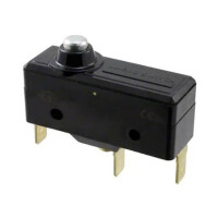 BZ-2RD-D6 SWITCH MICRO 15A/500MA 125V/125VAC/DC SPDT - 1