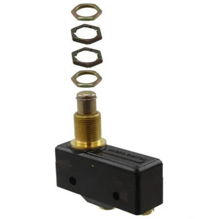 BZ-2RQ172-A2 SWITCH MICRO 1A 125VAC SPDT PANEL MOUNT - 1