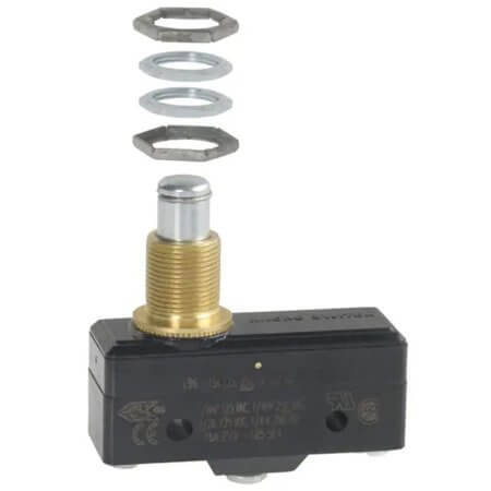 BZ-2RQ1T SWITCH MICRO 15A/500MA 125V/125VAC/DC SPDT - 1