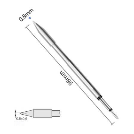 C2245-742-0.8D HAVYA UCU BAKON C2245-742-0.8D LEHİMLEME HAVYA UCU - 1