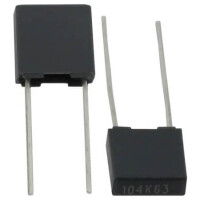 C241J104K20A201 CAP.POL.100nF 63VDC 5MM 10% MKT BOX TB FARATRONIC - 1