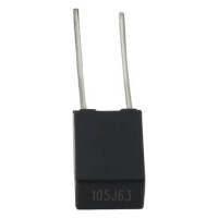 C241J105J2SA201 CAP.POL.1uF 63VDC 5MM 5% MKT BOX TB FARATRONIC - 1